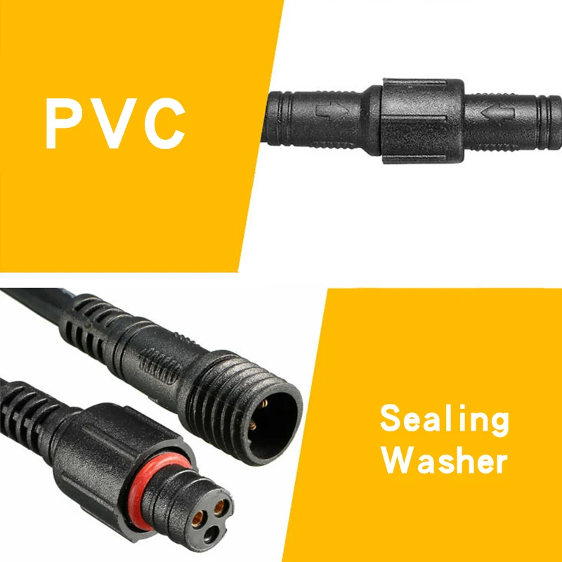 M10 Waterproof Connector 2Pin  - đánh giá và giá Outdoor Power Strip Weatherproof
