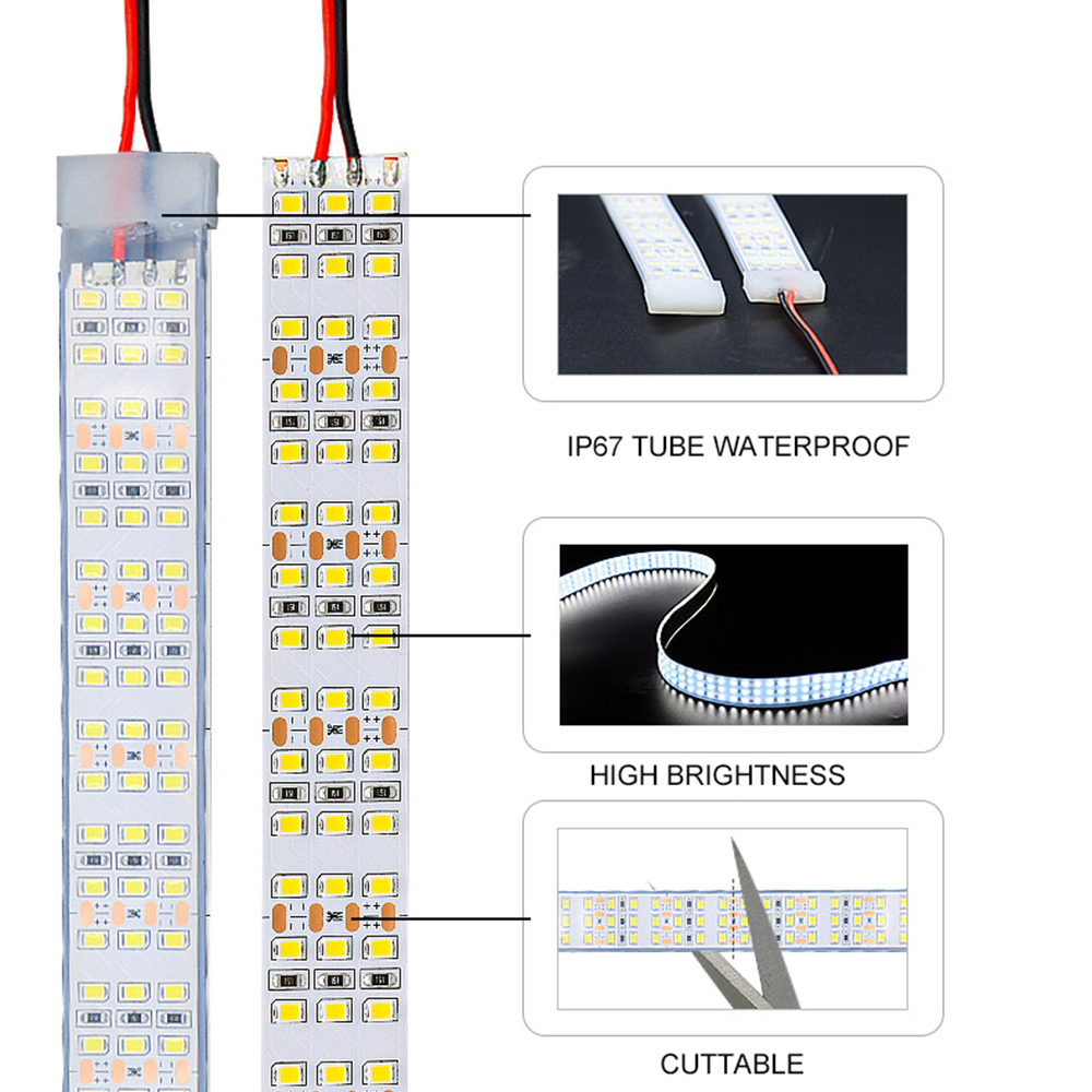 5m High Brightness SMD2835 Thr - đánh giá và giá Outdoor Power Strip Weatherproof